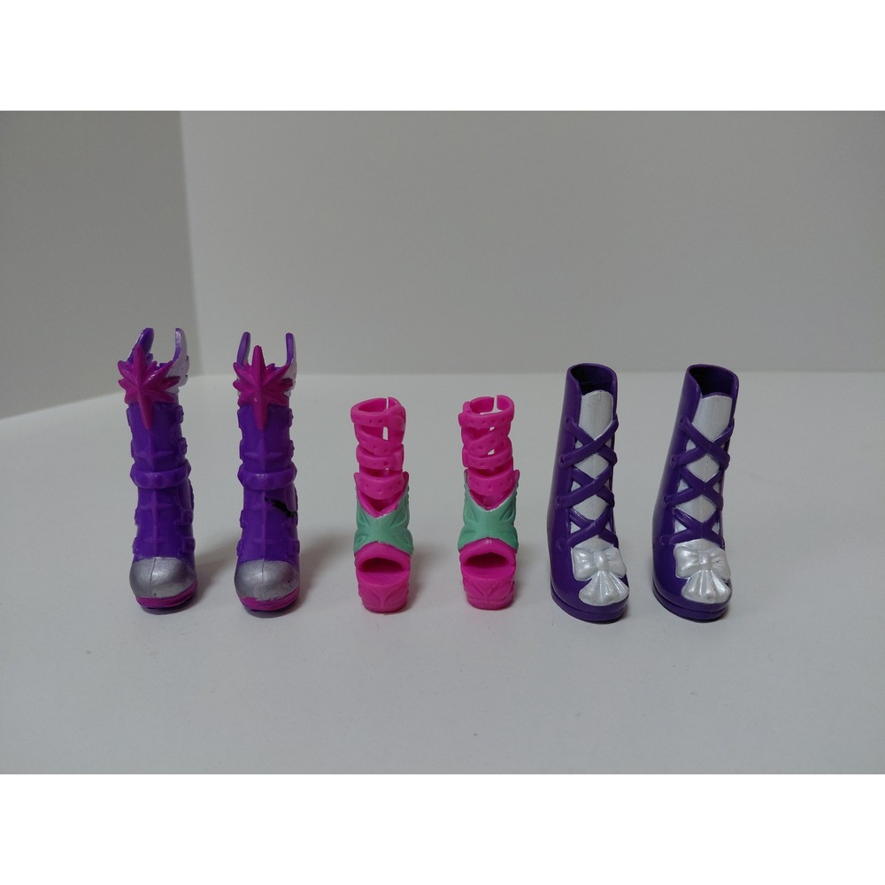 My Little Pony Equestria Girls Doll Shoes Lot Twilight Sparkle Boots Sandals 3pr